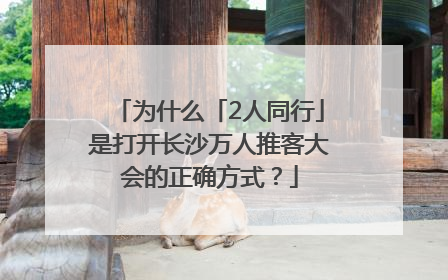 为什么「2人同行」是打开长沙万人推客大会的正确方式？