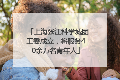 上海张江科学城团工委成立，将服务40余万名青年人