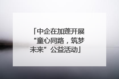 中企在加蓬开展“童心同路，筑梦未来”公益活动