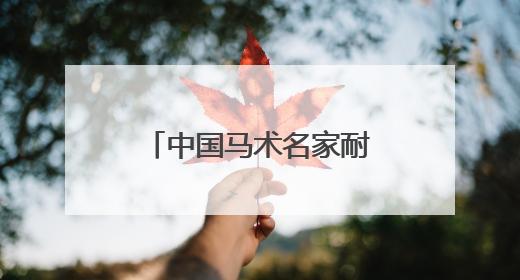 中国马术名家耐力邀请赛举行