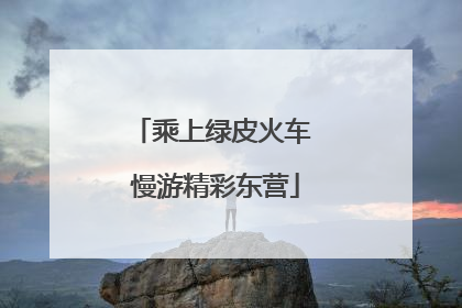 乘上绿皮火车 慢游精彩东营