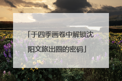 于四季画卷中解锁沈阳文旅出圈的密码