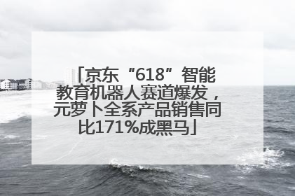 京东“618”智能教育机器人赛道爆发，元萝卜全系产品销售同比171%成黑马
