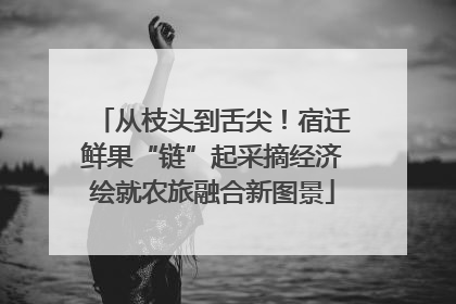 从枝头到舌尖！宿迁鲜果“链”起采摘经济绘就农旅融合新图景