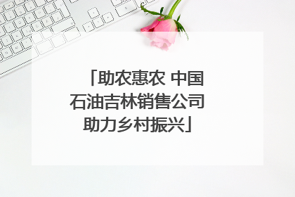 助农惠农 中国石油吉林销售公司助力乡村振兴