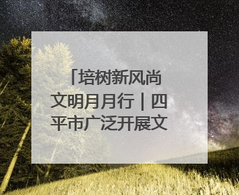 培树新风尚 文明月月行｜四平市广泛开展文明旅游主题实践活动