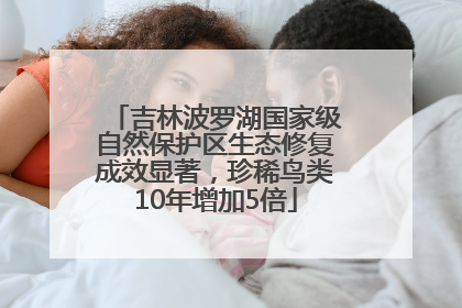 吉林波罗湖国家级自然保护区生态修复成效显著，珍稀鸟类10年增加5倍