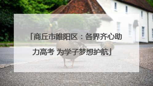 商丘市睢阳区：各界齐心助力高考 为学子梦想护航