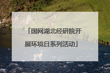 国网湖北经研院开展环境日系列活动