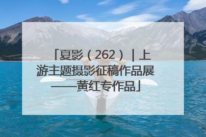 夏影（262）｜上游主题摄影征稿作品展——黄红专作品