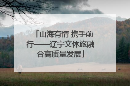 山海有情 携手前行——辽宁文体旅融合高质量发展