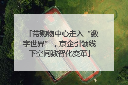 带购物中心走入“数字世界”，京企引领线下空间数智化变革