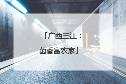 广西三江：菌香富农家