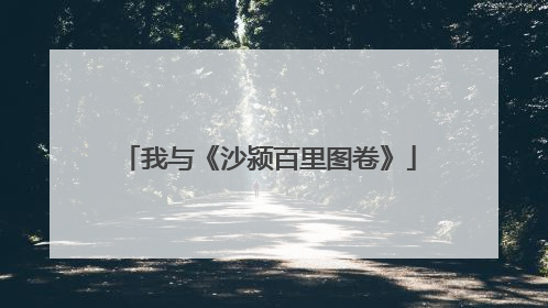 我与《沙颍百里图卷》