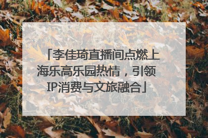 李佳琦直播间点燃上海乐高乐园热情，引领IP消费与文旅融合