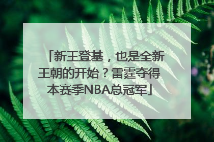 新王登基，也是全新王朝的开始？雷霆夺得本赛季NBA总冠军