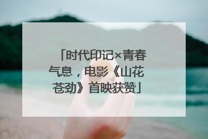 时代印记×青春气息，电影《山花苍劲》首映获赞