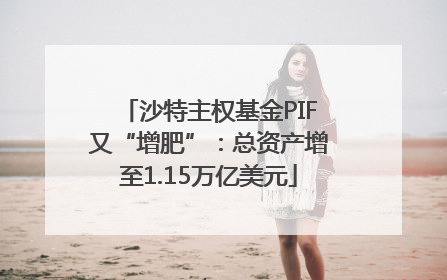 沙特主权基金PIF又“增肥”：总资产增至1.15万亿美元