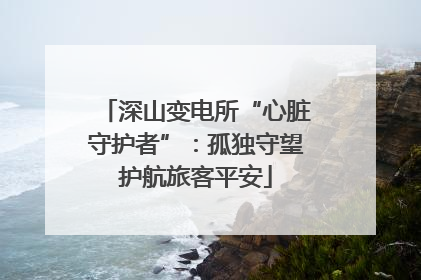 深山变电所“心脏守护者”：孤独守望护航旅客平安