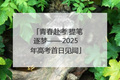 青春赴考 提笔逐梦——2025年高考首日见闻
