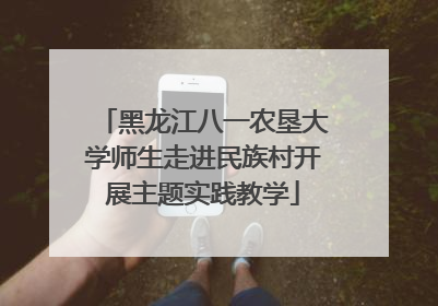 黑龙江八一农垦大学师生走进民族村开展主题实践教学