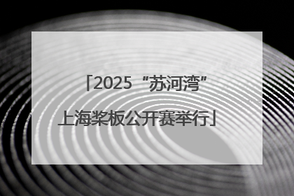 2025“苏河湾”上海桨板公开赛举行