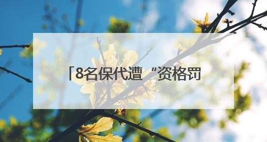 8名保代遭“资格罚”：归入暂停业务类名单，涉及6家券商
