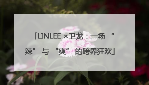 LINLEE ×卫龙：一场 “辣” 与 “爽” 的跨界狂欢